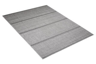 Vloerkleed Capri Grijs Modern Lijnen Indoor Outdoor Sisal