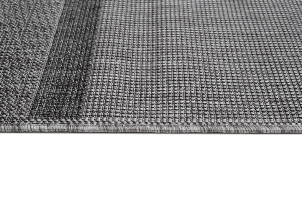 Vloerkleed Capri Grijs Modern Lijnen Indoor Outdoor Sisal