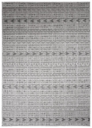 Vloerkleed Capri Grijs Indoor Outdoor Sisal Modern Boho