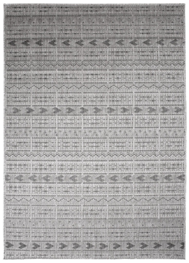Vloerkleed Capri Grijs Indoor Outdoor Sisal Modern Boho