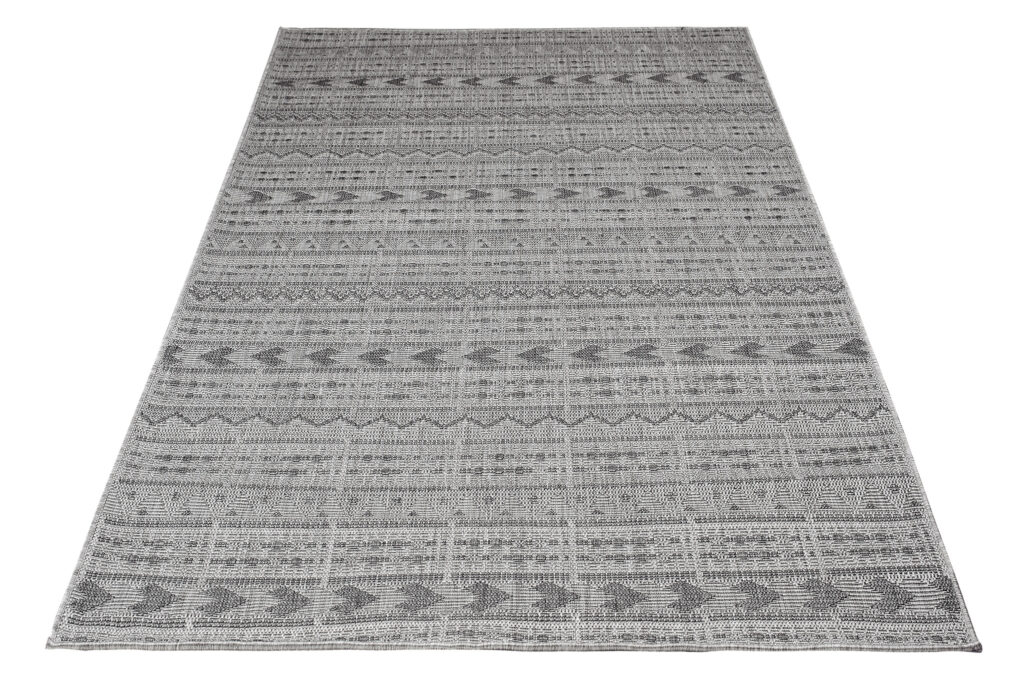 Vloerkleed Capri Grijs Indoor Outdoor Sisal Modern Boho