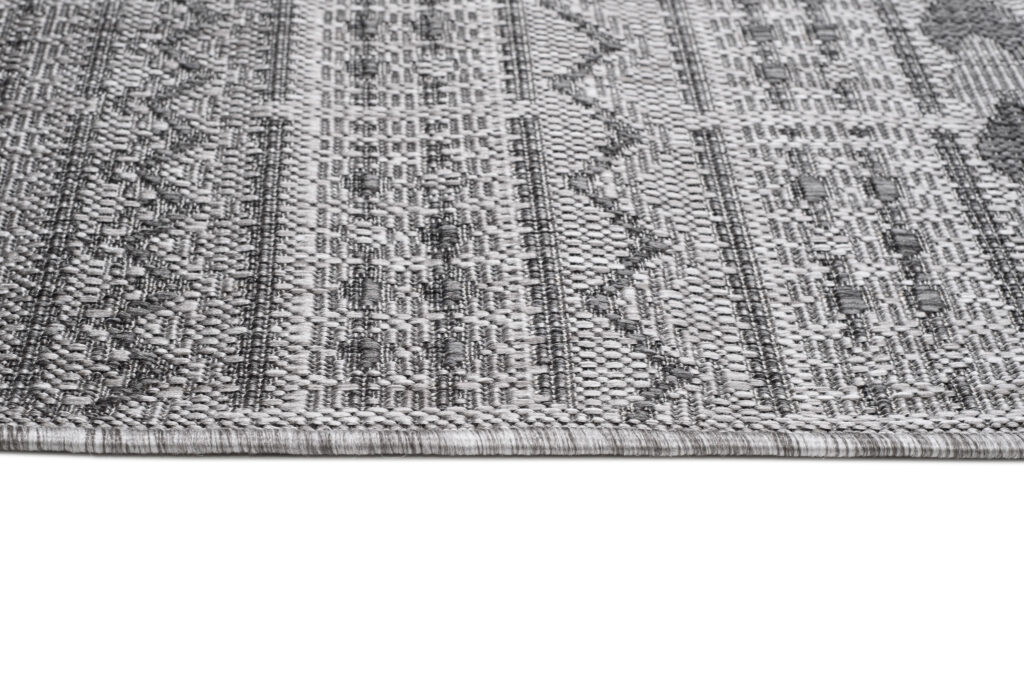 Vloerkleed Capri Grijs Indoor Outdoor Sisal Modern Boho