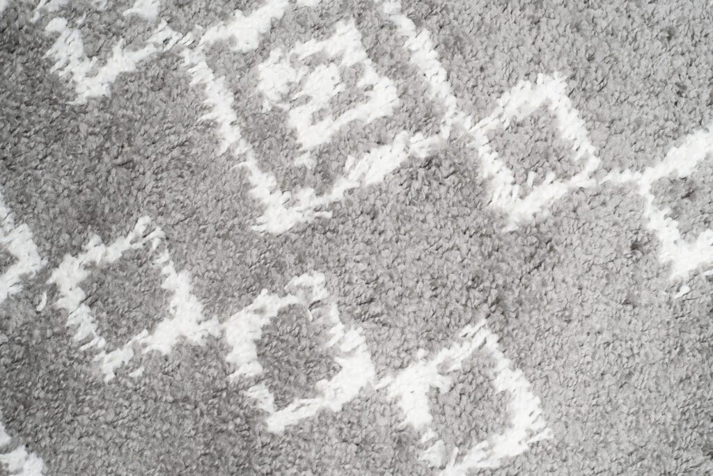 Tapijt Loper Boho met Franjes Grijs Geometrisch Hoogpolig