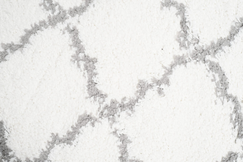 Tapijt Loper Boho met Franjes Creme Trellis Hoogpolig