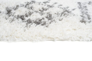 Tapijt Loper Boho met Franjes Creme Ethno Hoogpolig