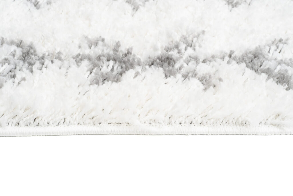 Tapijt Loper Boho met Franjes Creme Geometrisch Hoogpolig