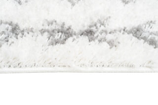Tapijt Loper Boho met Franjes Creme Geometrisch Hoogpolig