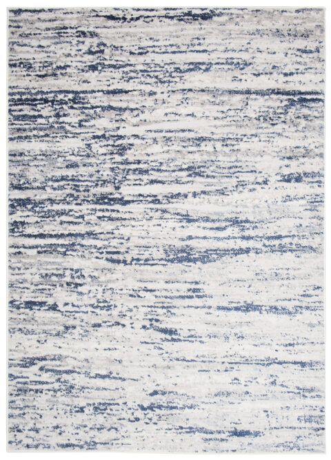 Vloerkleed Sky Blauw Creme Modern Lijnen