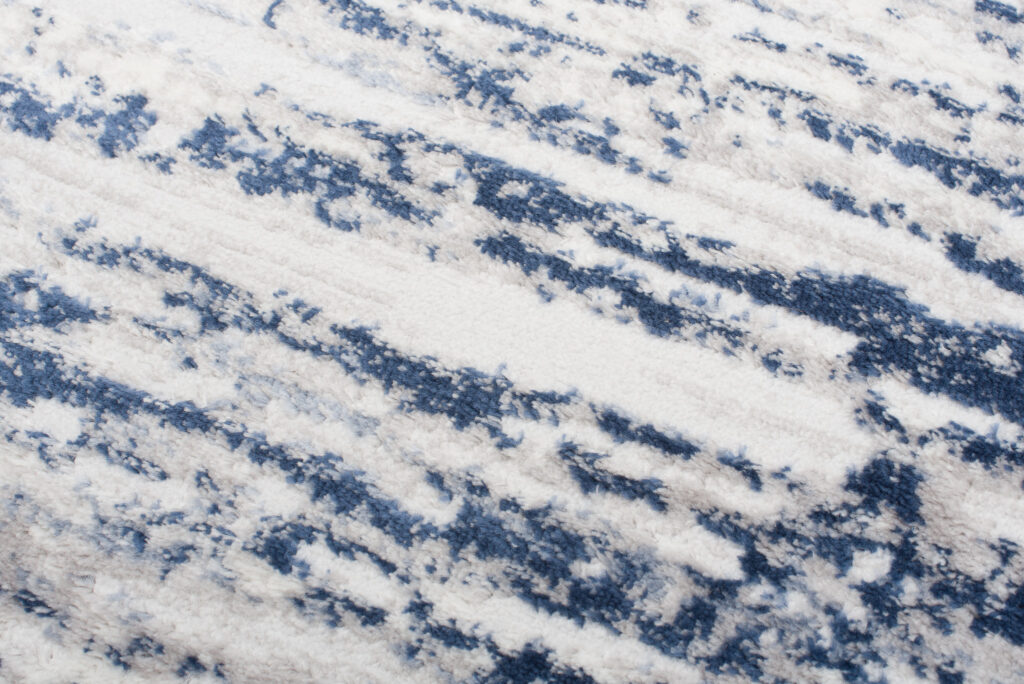 Vloerkleed Sky Blauw Creme Modern Lijnen