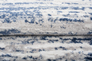Vloerkleed Sky Blauw Creme Modern Lijnen