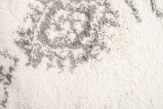 Vloerkleed Boho met Franjes Creme Ethno Hoogpolig