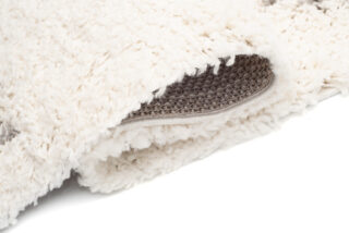 Vloerkleed Boho met Franjes Creme Ethno Hoogpolig