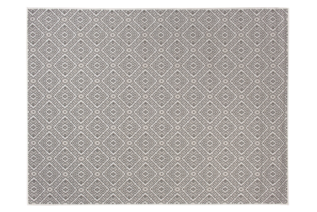 Vloerkleed Capri Bruin Sisal Mozaïek Geometrisch Indoor Outdoor Design