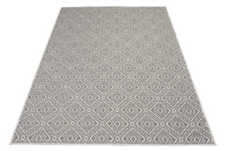 Vloerkleed Capri Bruin Sisal Mozaïek Geometrisch Indoor Outdoor Design