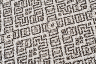 Vloerkleed Capri Bruin Sisal Mozaïek Geometrisch Indoor Outdoor Design