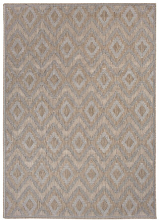Vloerkleed Capri Bruin Sisal Vintage Boho Indoor Outdoor Design