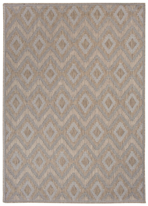 Vloerkleed Capri Bruin Sisal Vintage Boho Indoor Outdoor Design