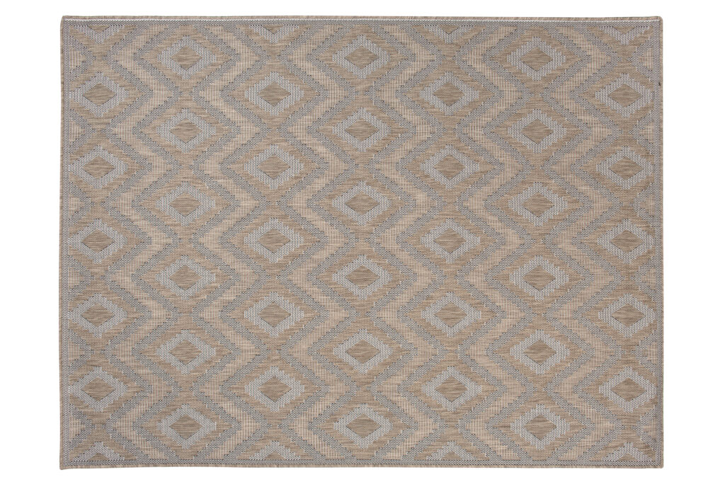 Vloerkleed Capri Bruin Sisal Vintage Boho Indoor Outdoor Design
