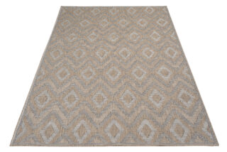 Vloerkleed Capri Bruin Sisal Vintage Boho Indoor Outdoor Design