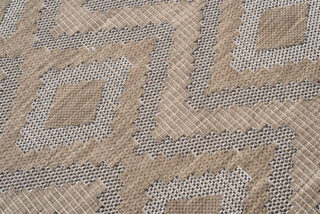 Vloerkleed Capri Bruin Sisal Vintage Boho Indoor Outdoor Design