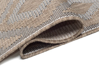Vloerkleed Capri Bruin Sisal Vintage Boho Indoor Outdoor Design