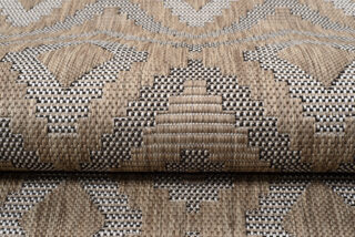 Vloerkleed Capri Bruin Sisal Vintage Boho Indoor Outdoor Design