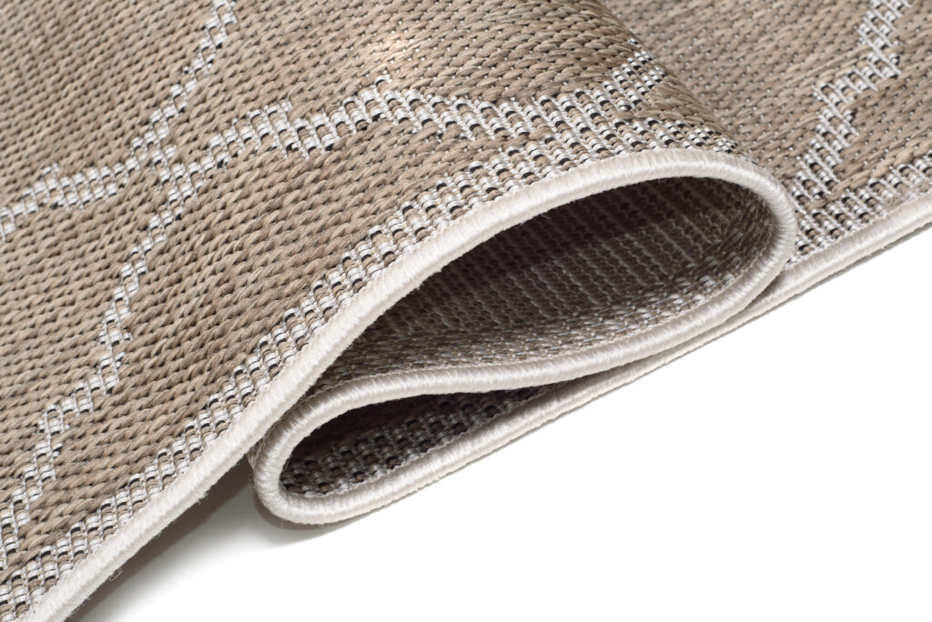 Vloerkleed Capri Bruin Sisal Marokkaanse Trellis Indoor Outdoor Modern