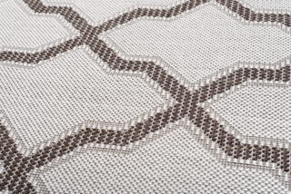 Vloerkleed Capri Grijs Sisal Marokkaanse Trellis Indoor Outdoor