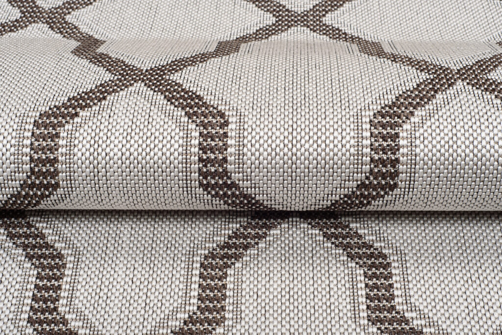 Vloerkleed Capri Grijs Sisal Marokkaanse Trellis Indoor Outdoor
