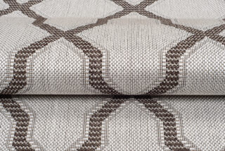 Vloerkleed Capri Grijs Sisal Marokkaanse Trellis Indoor Outdoor