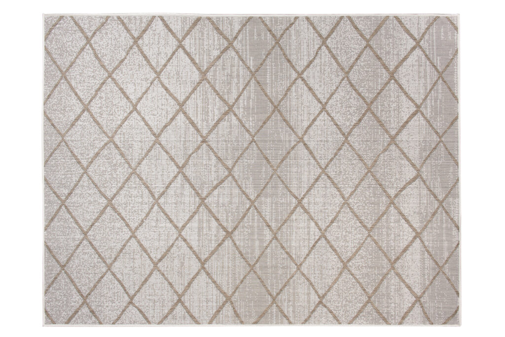 Vloerkleed Capri Creme Sisal Gestreept Indoor Outdoor Modern