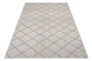 Vloerkleed Capri Creme Sisal Gestreept Indoor Outdoor Modern