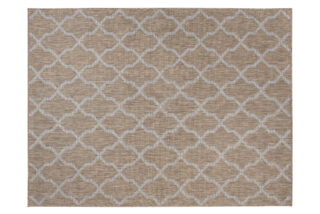 Vloerkleed Capri Lichtbruin Sisal Marokkaanse Trellis Indoor Outdoor