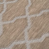 Vloerkleed Capri Lichtbruin Sisal Marokkaanse Trellis Indoor Outdoor