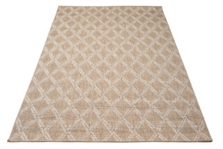 Vloerkleed Capri Creme Bruin Indoor Outdoor Sisal Design