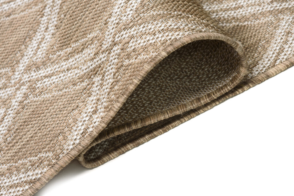 Vloerkleed Capri Creme Bruin Indoor Outdoor Sisal Design