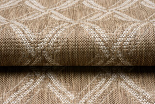 Vloerkleed Capri Creme Bruin Indoor Outdoor Sisal Design