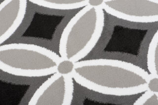 Vloerkleed Maya Grijs Geometrisch Mozaïek