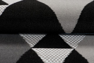 Vloerkleed Maya Grijs Blauw Geometrisch Driehoek