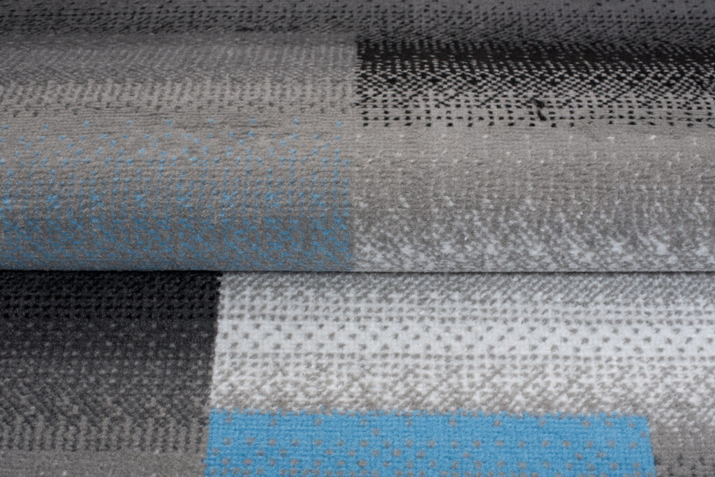 Vloerkleed Maya Grijs Blauw Rechthoek