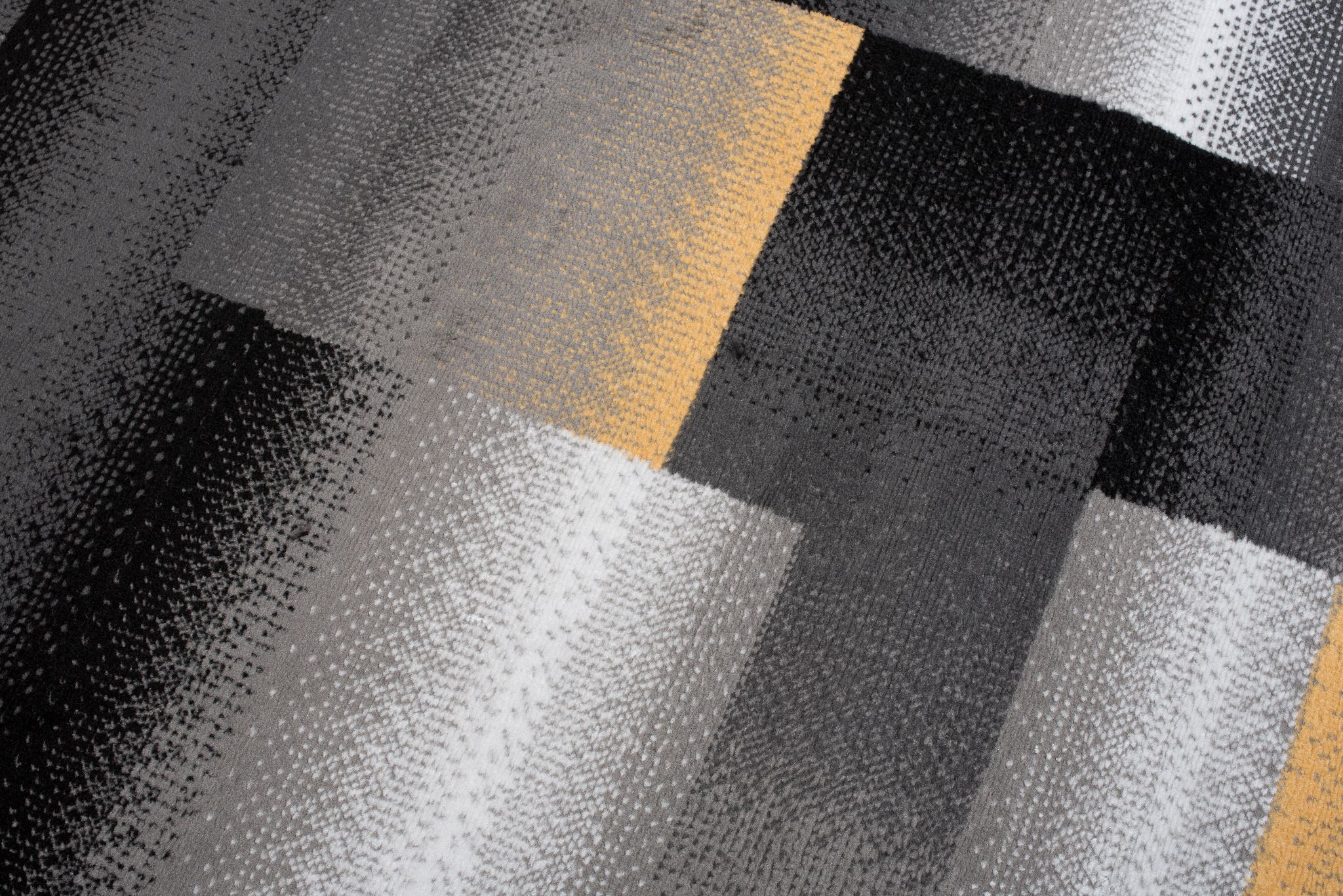 Vloerkleed Maya Grijs Geel Rechthoek