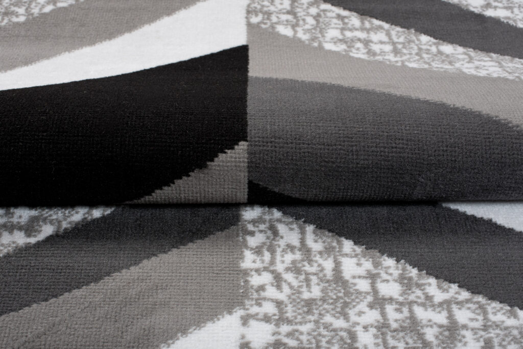 Vloerkleed Maya Grijs Geometrisch Lijnen