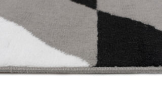 Vloerkleed Maya Grijs Blauw Driehoek