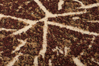 Vloerkleed Luxury Bruin Beige Hout Lijnen