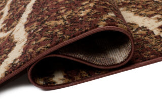 Vloerkleed Luxury Bruin Beige Hout Lijnen