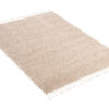 Vloerkleed Boho met Franjes Beige Hoogpolig