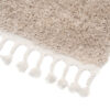 Vloerkleed Boho met Franjes Beige Hoogpolig