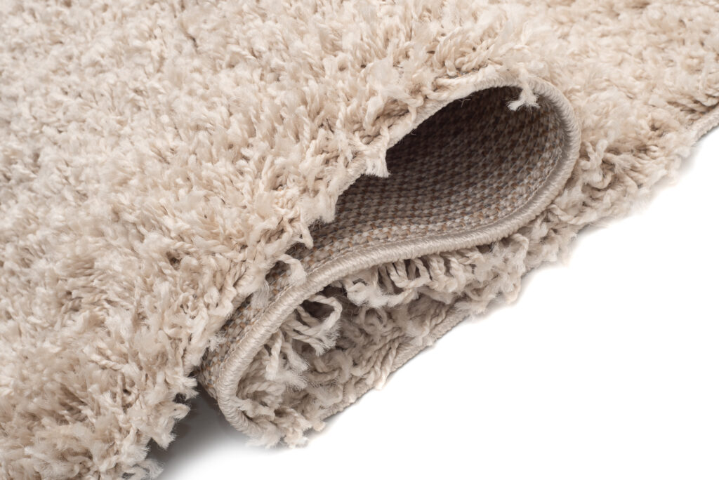 Vloerkleed Boho met Franjes Beige Hoogpolig