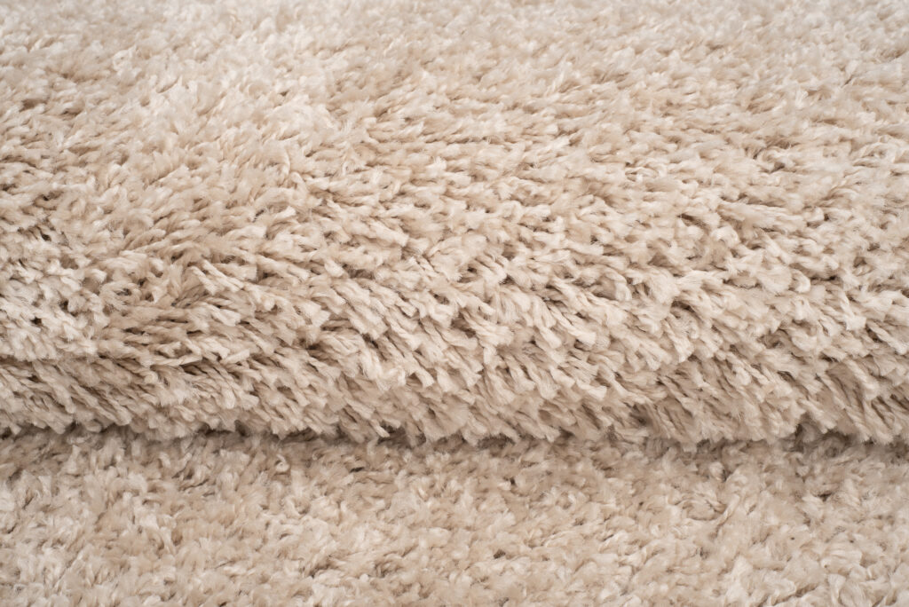 Vloerkleed Boho met Franjes Beige Hoogpolig