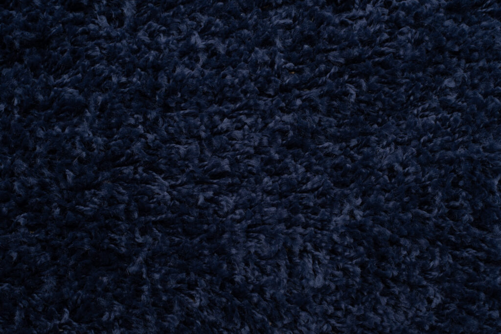 Vloerkleed Boho met Franjes Marineblauw Hoogpolig